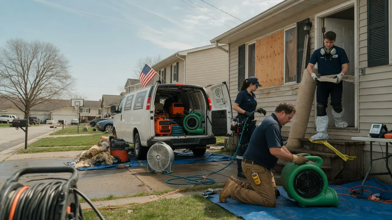 Water Damage Restoration in Bristol, IN near me
